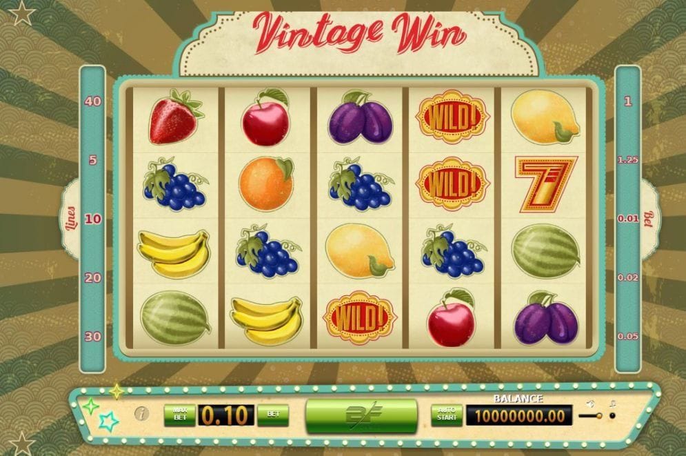 Vintage Win Casinospiel