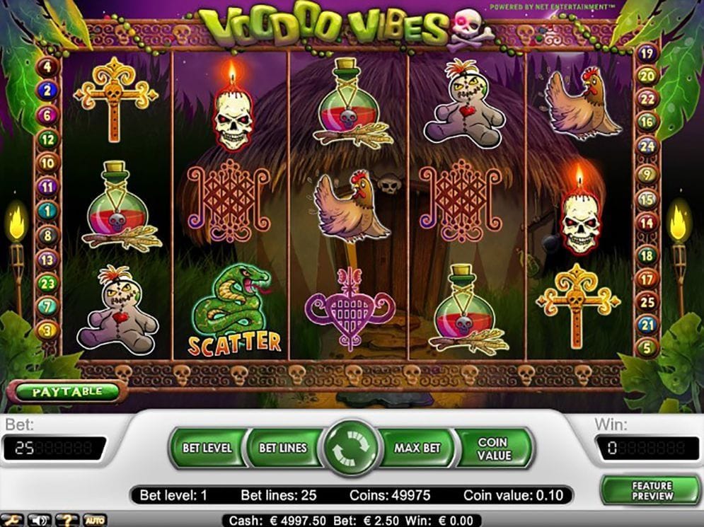 Voodoo Vibes Slotmaschine