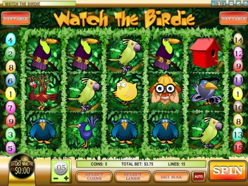 Watch the Birdie online Automatenspiel