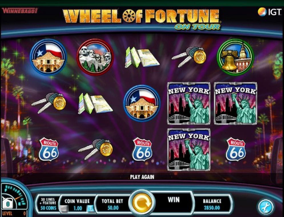 Wheel of Fortune: On Tour Casino Spiel
