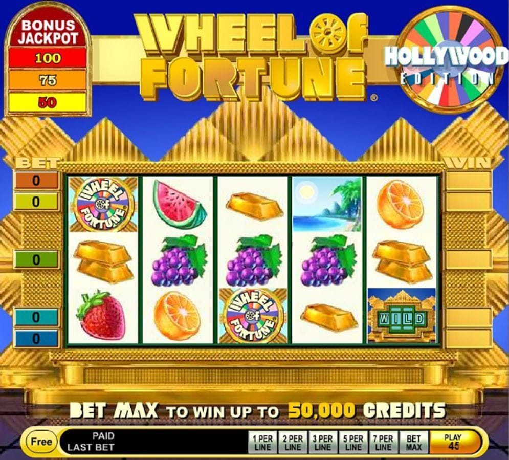 Wheel of Fortune Video Slot