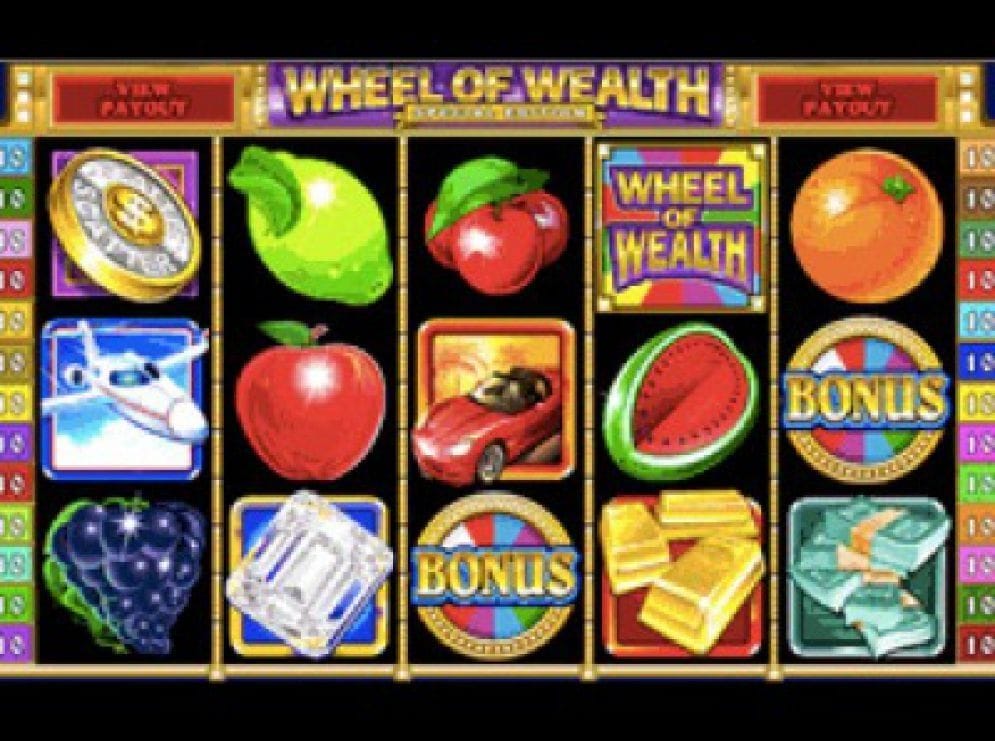 Wheel of Wealth 5 Reel Video Slot