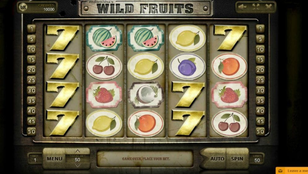 Wild Fruits Automatenspiel