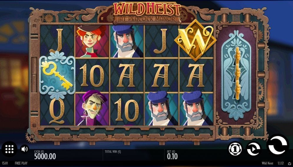 Wild Heist: At Peacock Manor Spielautomat