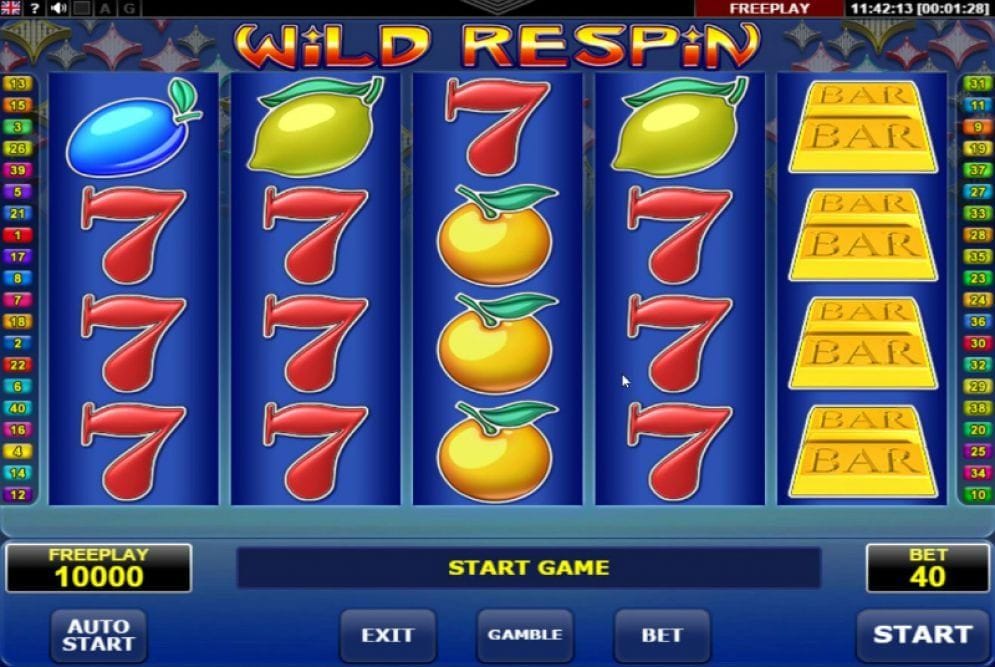 Wild Respin online Spielautomat