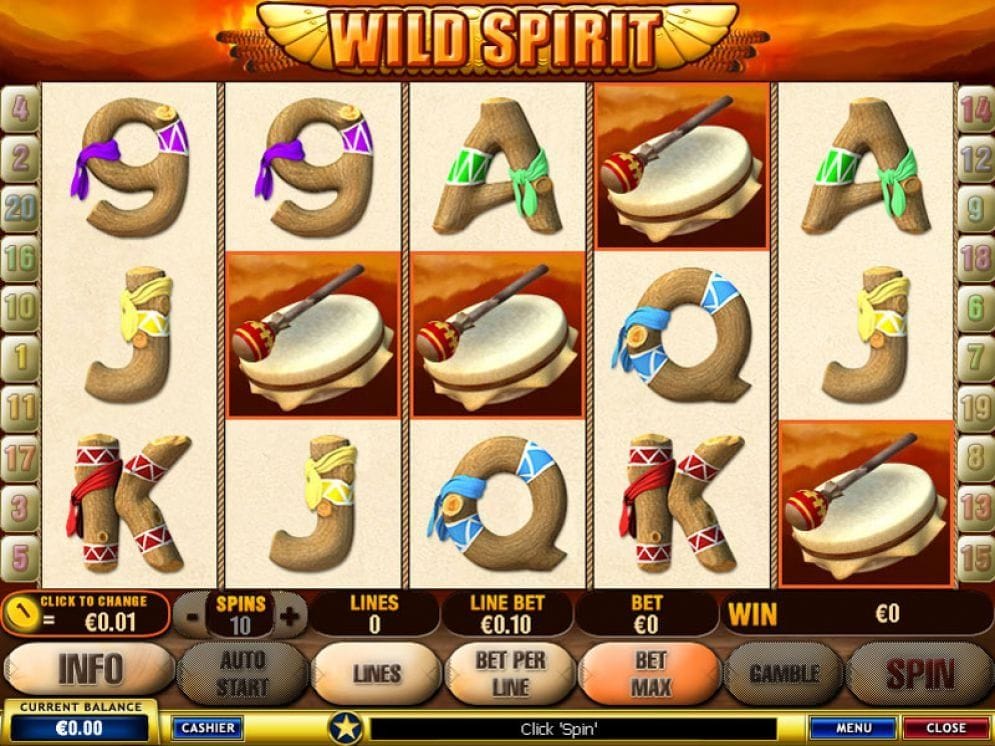 Wild Spirit online Spielautomat