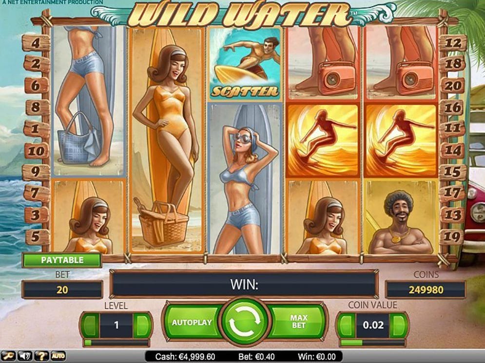 Wild Water online Casino Spiel
