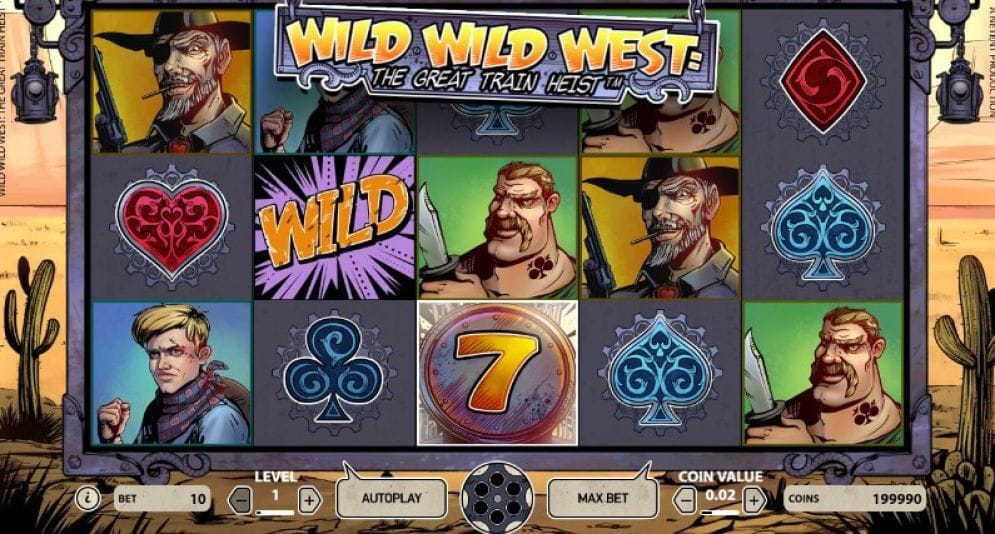 Wild Wild West: The Great Train Heist Video Slot