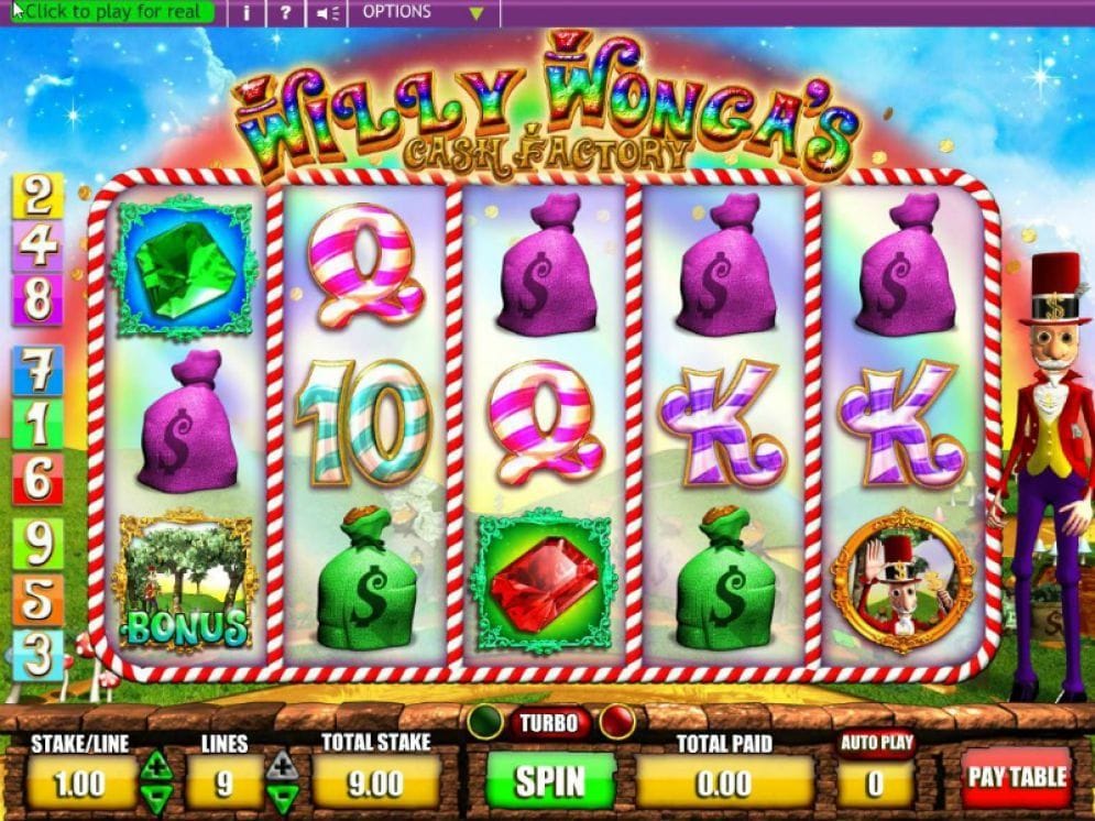 Willy Wonga’s Cash Factory online Video Slot