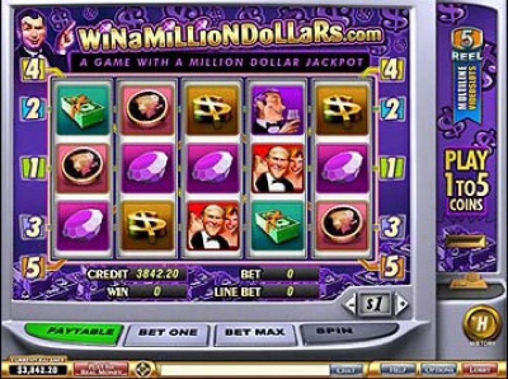 Win a Million Dollars online Slotmaschine