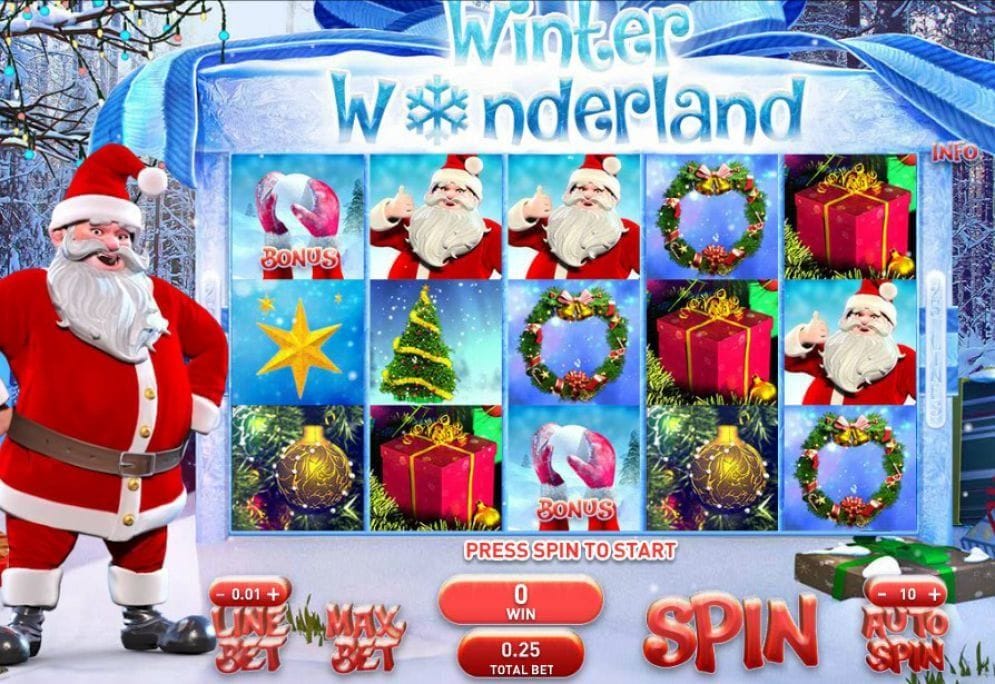 Winter Wonderland online Video Slot