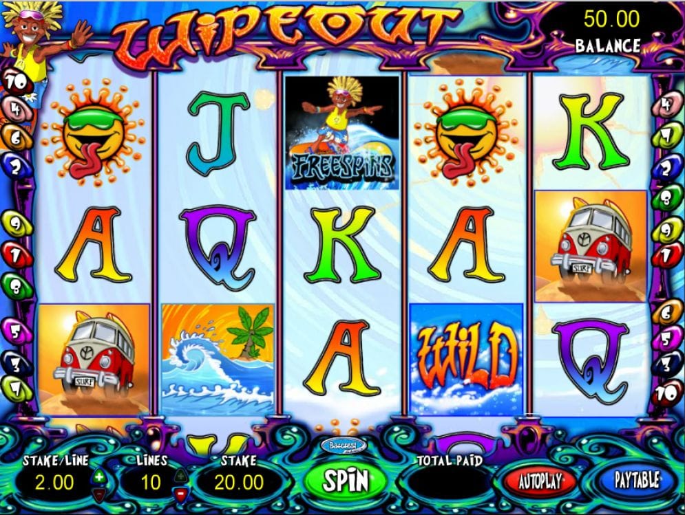 Wipeout online Casino Spiel
