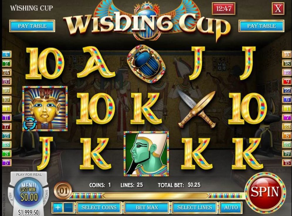 Wishing Cup Casinospiel