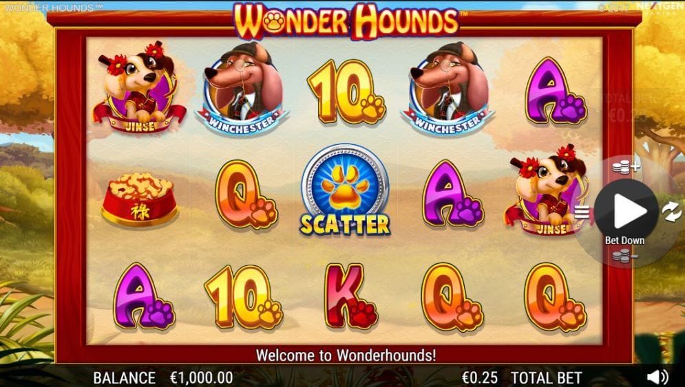 Wonder Hounds online Spielautomat