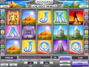 Wonders of the Ancient World Casino Spiel online spielen