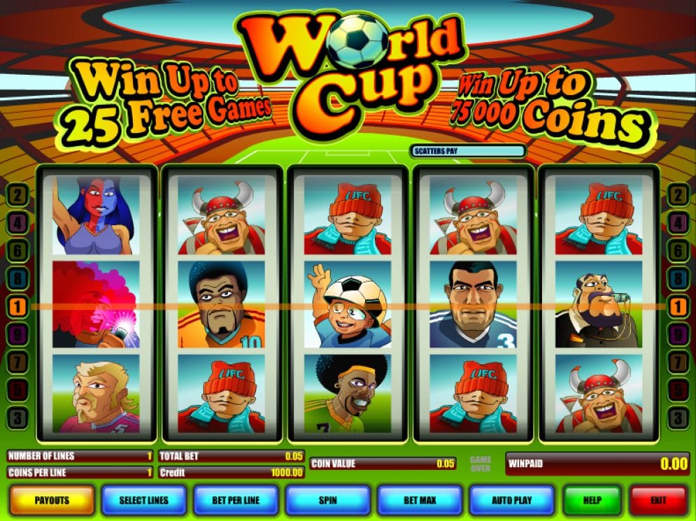 World Cup online Spielautomat