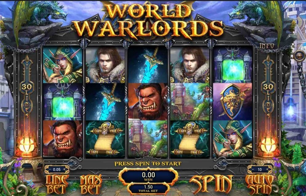 World of Warlords Video Slot