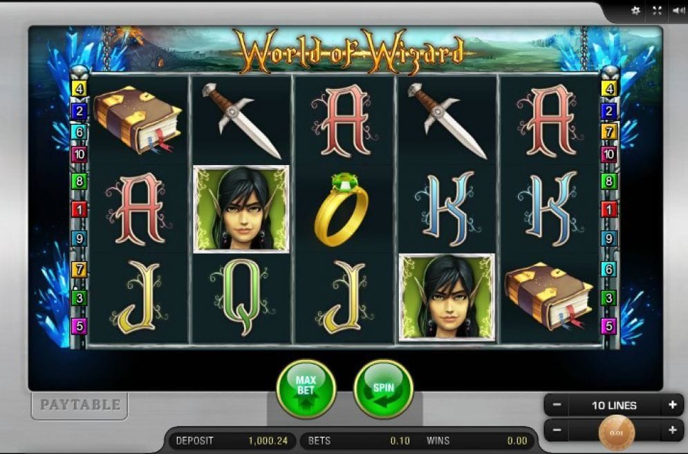 World of Wizard Geldspielautomat