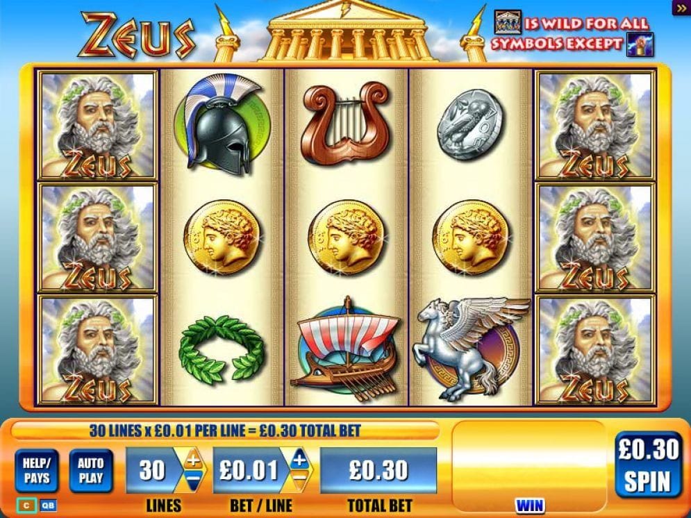 Zeus online Geldspielautomat