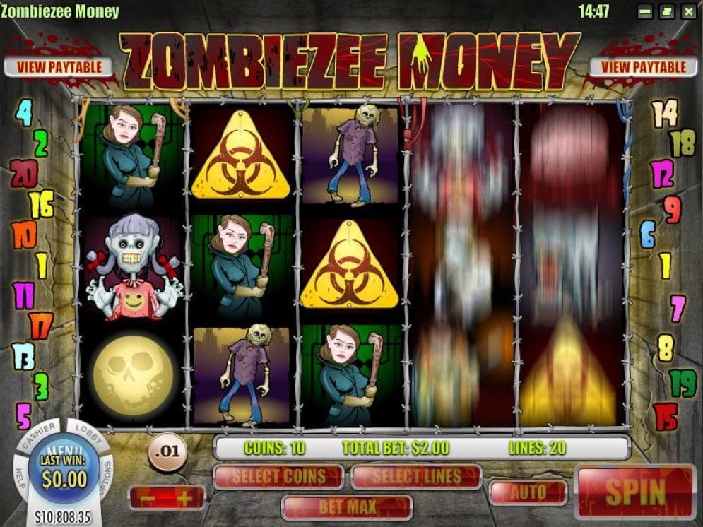 Zombiezee Money Automatenspiel